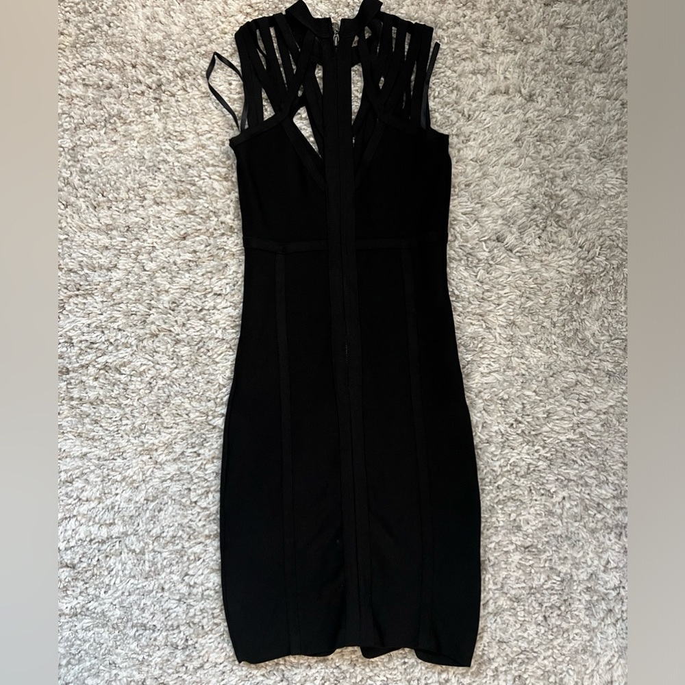 Black prom Dress BEBE